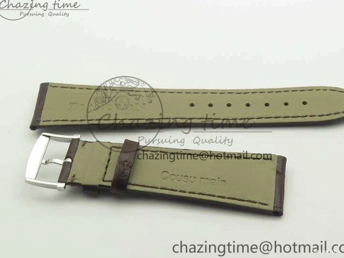 0324 SportInspired Villeret 6669 SS HG 1:1 Best Edition White Dial On Leather Strap V 8099